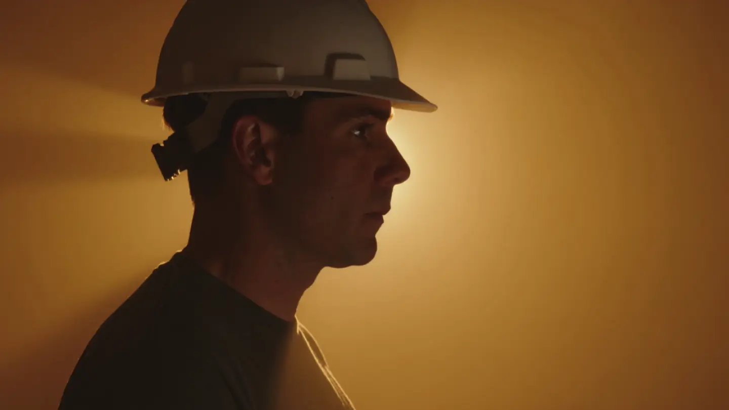 Contractor at work
